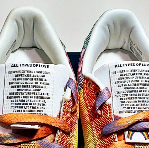 Reebok Club C 85 Pride Multi Color (FX4772) Size 6 - Picture 3 of 15